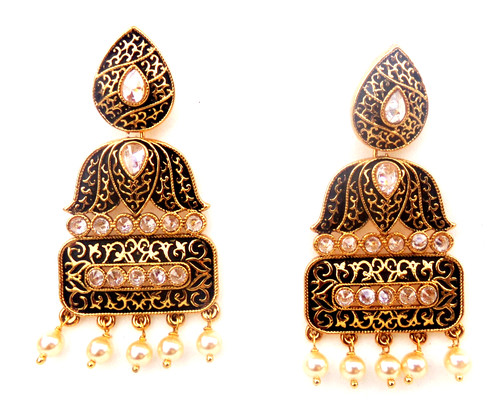 Set orecchini perle - , indiane