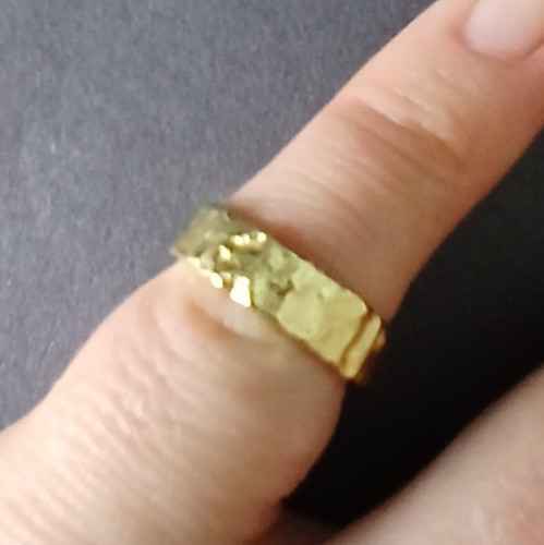 Anello fascia argento - , colore