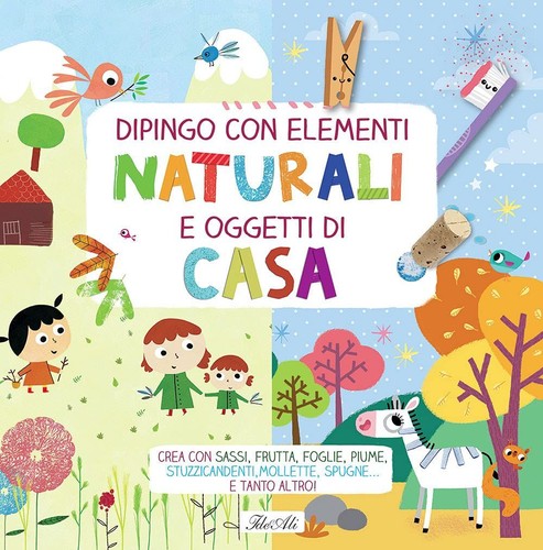Dipingo con elementi naturali