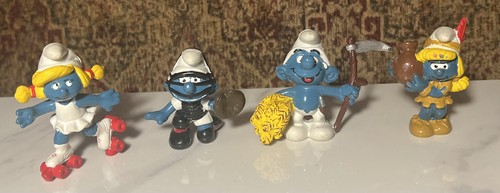 Set puffi vintage peyo - 4,
