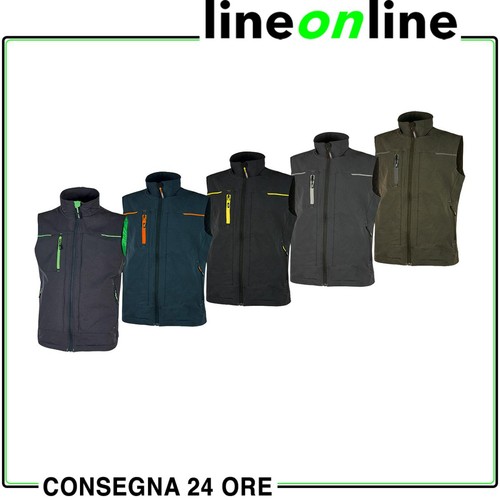 Gilet lavoro elasticizzato - gilet, da