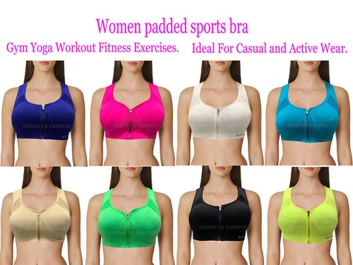 Reggiseno yoga sportivo - , donna