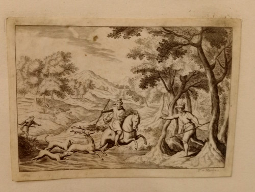 Van merlen caccia - merlen, bulino