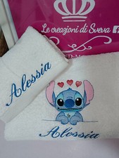 Set asciugamani ricamati