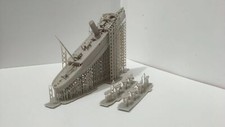 1:700 piccola nave passeggeri nave trasporto Canterbury modello stampato in 3D -