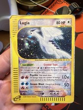 Lugia Crystal Holo Pokemon