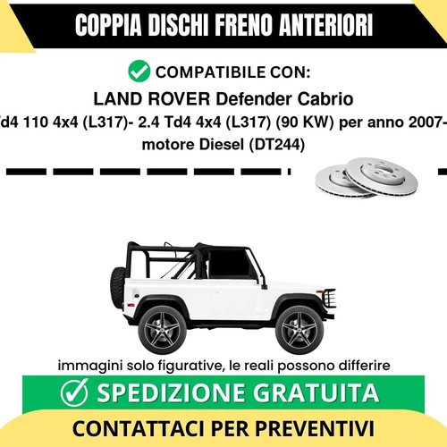 Coppia dischi freno anteriori - freno,