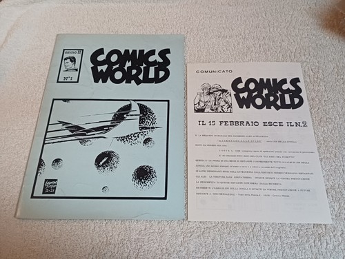 Fanzine comics world anno - fanzine,