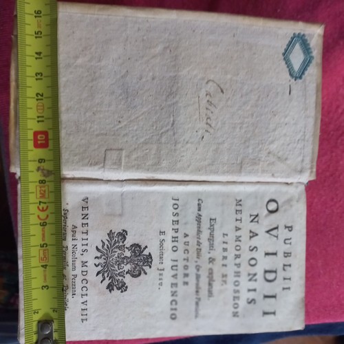 Libro antico metamorfosi - libro,