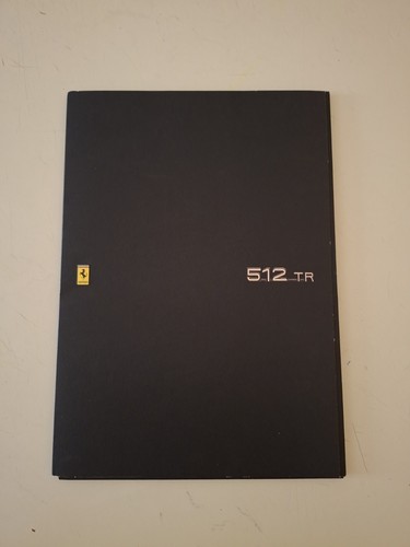 Ferrari 512 brochure con - ferrari, tr
