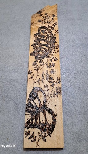 Legno decorato con - decorato,