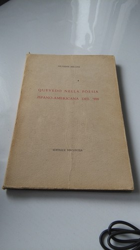 Quevedo nella poesia ispano - nella,