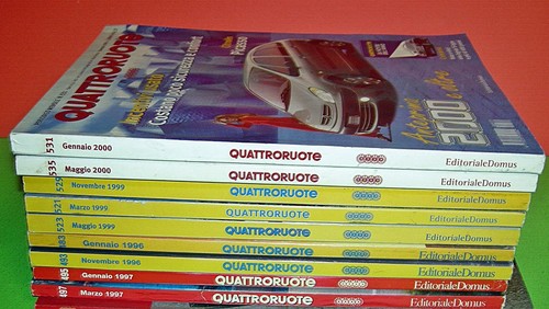 Quattroruote numeri anni - ,