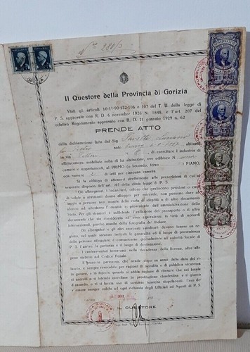 RSI-1945-GORIZIA-QUESTURA-POLI
