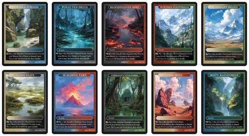 Fetch lands set completo - fetch,