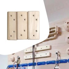 3 Pezzi Trave Da Arrampicata Tavola per Dita Pannello per Trazioni Prese in