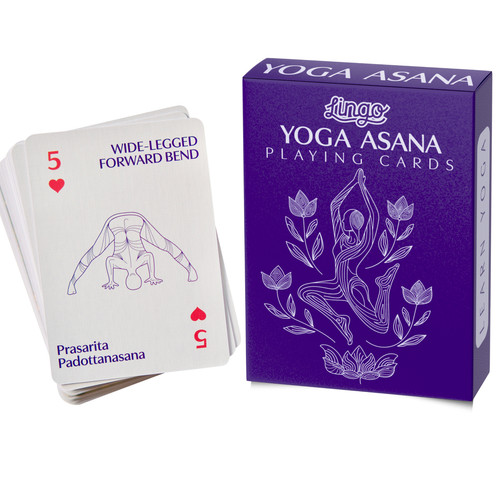 Carte gioco yoga lingo - da,