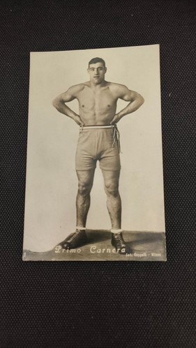 Cartolina primo carnera - primo,