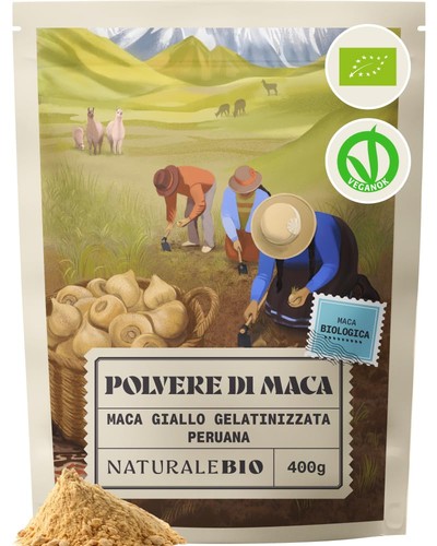 Naturalebio maca gelatinizzata - naturalebio,