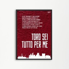 Poster Quadro Calcio Tifosi