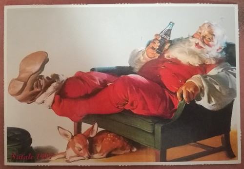 Coca cola cartolina - cola,