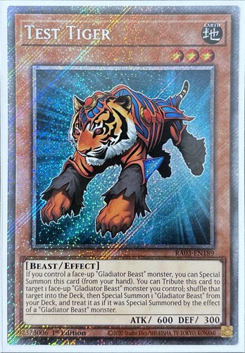 Test tiger ra03 en189 platinum - ra03-en189,
