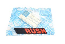 Scritta targhetta bauletto in plastica originale Piaggio per Vespa PK XL Rush 50