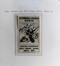 FRANCOBOLLO MOSTRA NAZIONALE