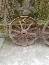 Antiche Ruote In Ferro 70cm
