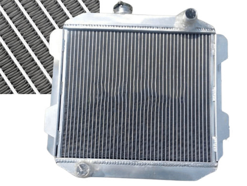 Aluminum radiator pour ford - aluminum,