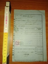 Ceggia (Venezia) quietanza imposte Terreni e Fabbricati 1880