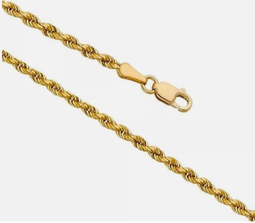 Collana catena corda placcata