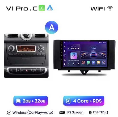 Autoradio smart fortwo 451 - autoradio,