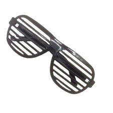 Occhiali per tapparelle occhiali a griglia NERI occhiali per feste strisce