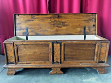 Cassapanca in legno fine '800