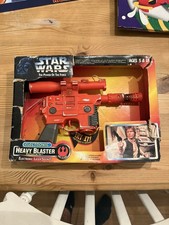 Star Wars - Pistola Blaster Elettrica Pesante Hans Solo FUNZIONANTE 
