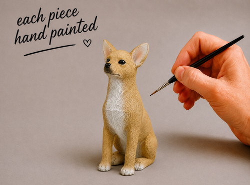 Statuina cane chihuahua statua
