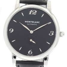 MONTBLANC Star classic 7211 piccoli secondi quadrante nero automatico uomo_919699