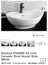 Harmon Ev4080, Lavandino da
