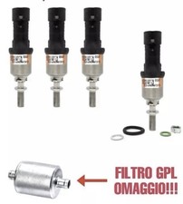 4 INIETTORI GPL BRC ARANCIONE