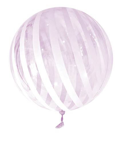 Palloncino vortice a righe - 18",