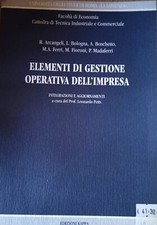 Elementi di gestione operativa dell'impresa