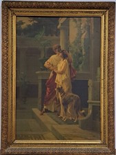 Antica litografia del XIX