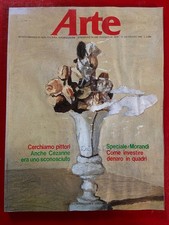 Rivista mensile ARTE giugno 1984 cultura informazione