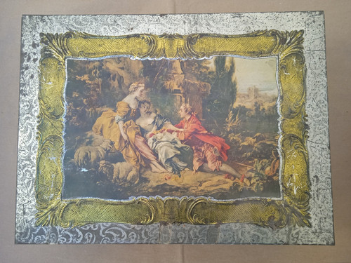 Vecchia scatola latta - in,