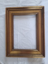 Cornice antica in legno foglia