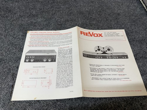 Originale revox stereo - ⭐️originale,