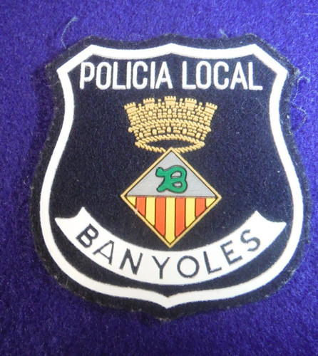 Patch polizia spagnola vintage