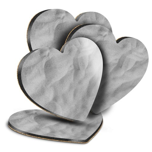 Sottobicchieri cuore mdf - sottobicchieri,