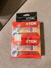 TDK D90 Cassette Tapes